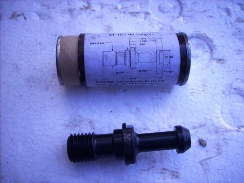 CAT40 Retention Knob, Pull Stud 90 Degree, Long Type, J &amp; M Machine Inc.