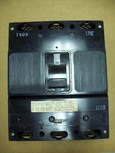 Ite jl3-f400 3 pole 400 amp trip 600v jl3-f400 circuit breaker 400a for sale