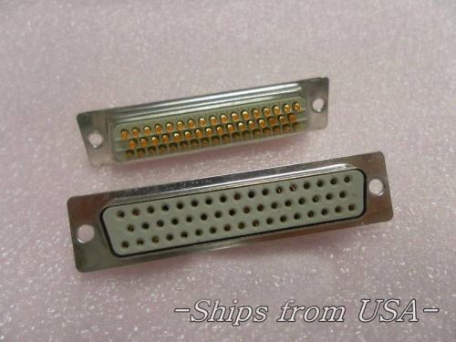 Conec D-Sub Standard Connectors 50 POS Solder Cup AWG 20 FM Thruhole 164A10059X