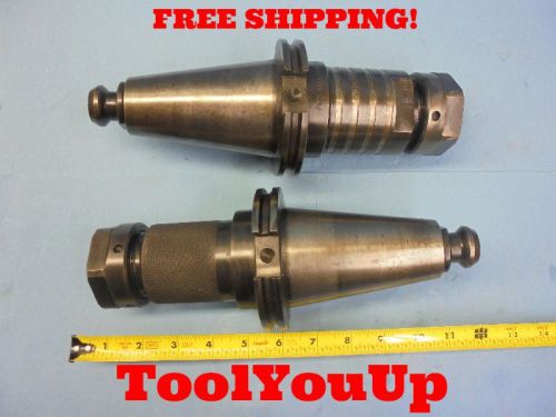 2 pcs CAT 50 TG100 COLLET CHUCK CNC MILL TOOLING FITZ - RITE MACHINE SHOP TOOL