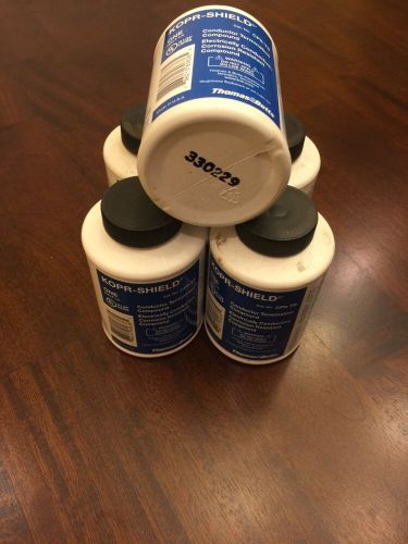 Lot of 5 Bottles CP8-TB 1/2 Pound Thomas &amp; Betts Kopr-Shield Conductive Compound