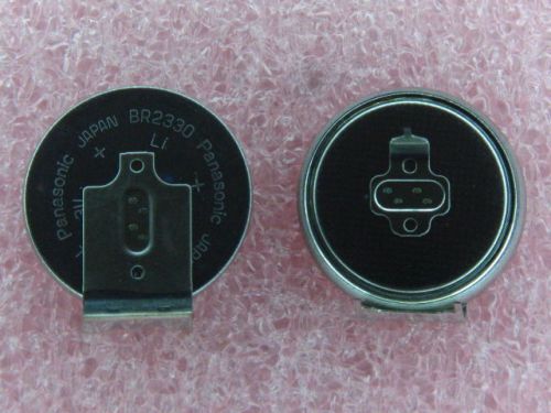 198 pcs panasonic br-2330/gun coin battery, pc board mount rs comp# 597-368 for sale