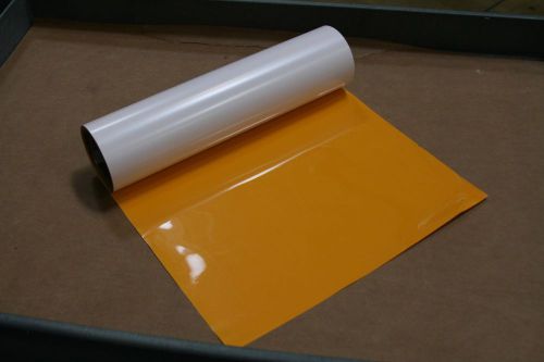 Remnants - stahls&#039; fashion-lite heat transfer vinyl - sun yellow - 15&#034; x 5 yards for sale