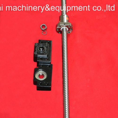 1pc machined anti backlash ballscrews rm2505-930mm-c7+1set bk/bf15 end support for sale