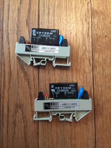 Lot Of 2 HBC Controls HBC11-38D5 Used Excellent Cond