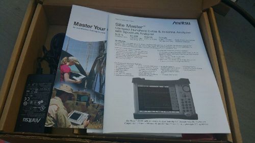 Anritsu site master s332e w option 27/28/29 gps