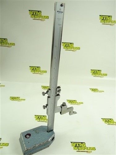 MITUTOYO PRECISION HEIGHT GAUGE 0-10&#034; CAPACITY GAGE .001&#034; GRADS