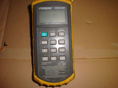 Omega Digital Handheld Type K  Thermometer HH501BK