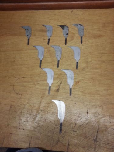 Lot of 10 Dexter linoleum knives