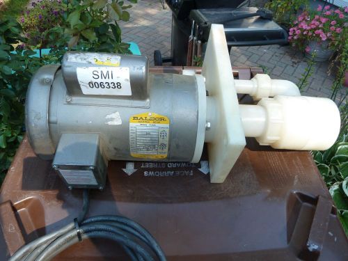 Baldor 1HP Motor Single Phase RPM 3450  VL3509  60HZ TESTED