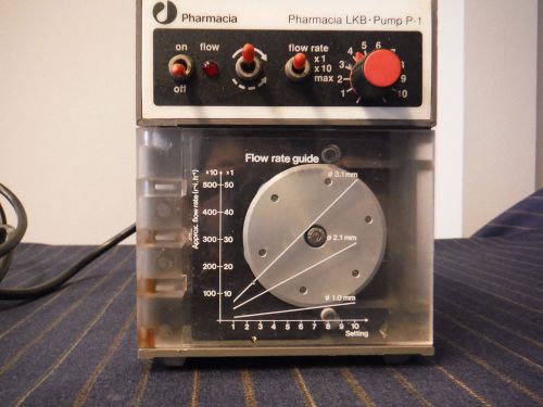 Pharmacia P-1 Peristaltic Pump Variable Speed