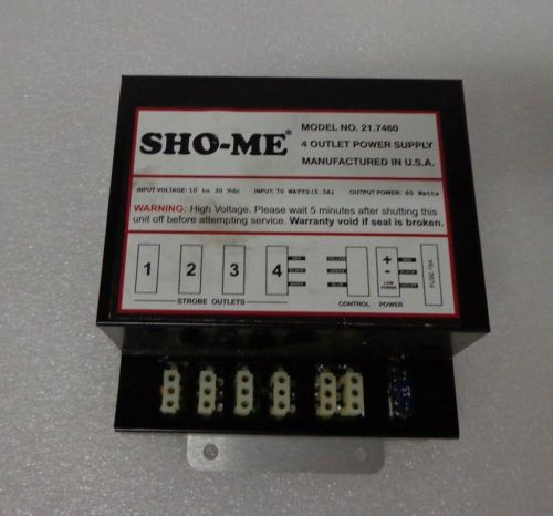 SHO-ME model 21.7460 4 oulet power supply