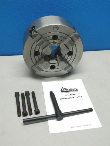 Gibraltar 8” Plain Back 4 Jaw Independent Lathe Chuck  93221091