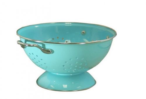 Turquoise Calypso Basics 3 Quart powder coated Colander