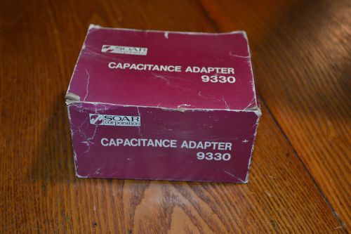 Rare Vtg. Soar Capacitance Adapter Model 9330