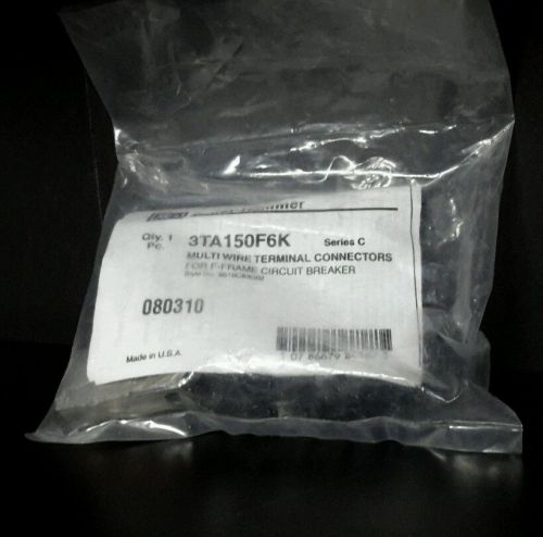 Cutler-hammer multi wire terminal connectors 3ta150f6k new for sale