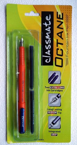 Classmate Octane Fountain Ink Blue Pen Free Worldwide Shipping