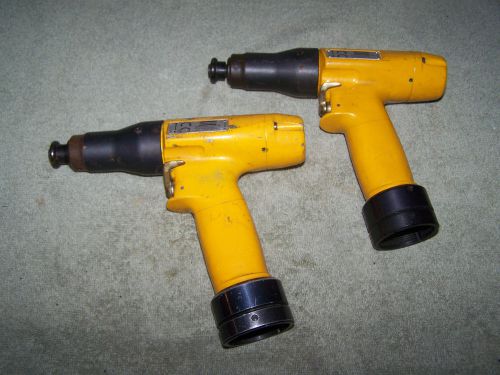 (2) ATLAS COPCO ETPDS4-050I06S 1/4 DRIVE DRILL ETP DS4-05-I06S