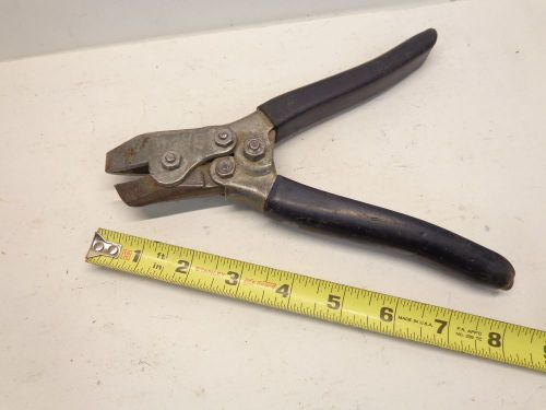 Malco Sheet Metal Notching Tool Pliers Auto Body Shop Heating Duct Fabrication