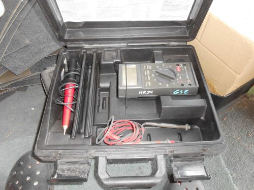 FLUKE 27FM  WITH LEADS, 80K-6 HI VOLT PROBE AND CASE  ---- #9