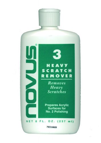 Novus Plastic Polish #3 - Heavy Scratch Remover (8 oz.)