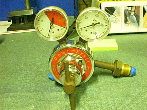 Used: Power-Kraft -gas- Model 84-5862 Compressed Gas Regulator
