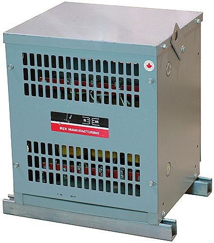 Rex manufacturing b5js/z 5kva transformer 3 phase 230y/133 for sale