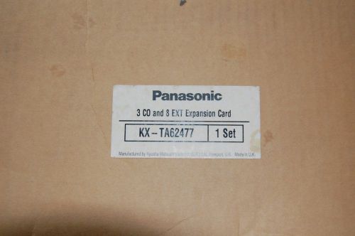 Panasonic KX-TA62477 3 CO and 8 EXT Expansion Card