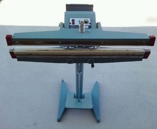 DOUBLE IMPULSE SEALER TWIN ELEMENTS FOOT OPERATED 26&#034; LENGTH, 5mm WIDTH, 4000W