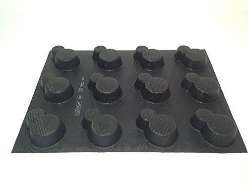 Sasa demarle fp 02492 mini modulo molds flexipan  24 cavities  18&#034; length  13&#034; for sale