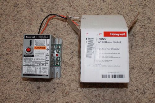 Honeywell r8184g4009 protectorelay oil burner control (jf) for sale