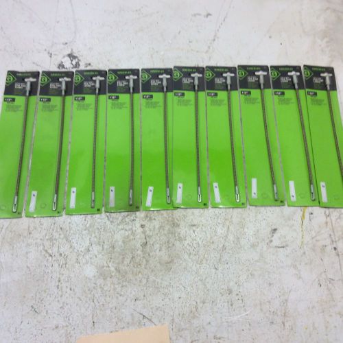 (1) Lot of ten Greenlee 439-1 Flexible Fish Tape Leader, 12&#034;