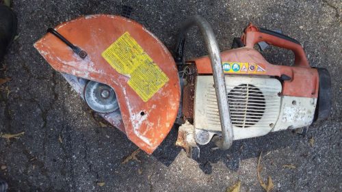 Stihl TS400 concrete saw 14&#034; gas powered cut off