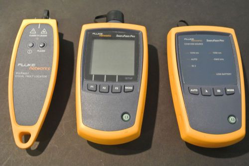 Fluke Networks Simplifiber Laser Source, Power Meter and Visual Fault Identifier