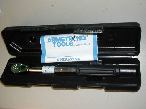 Armstrong Preset Torque Wrench 64-221 11FT/LB NEW (A29)