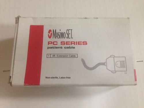 Masimo SET PC Series  Patient  Cable  ref#1619  4ft extension cable