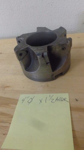 4&#034; face mill / shell mill -  from haas &amp; mazak cnc shop for sale