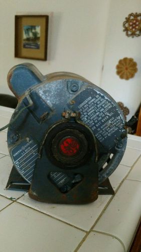 electric motor GE. 1\3hp 1725rpm single phase. With mounting bracket