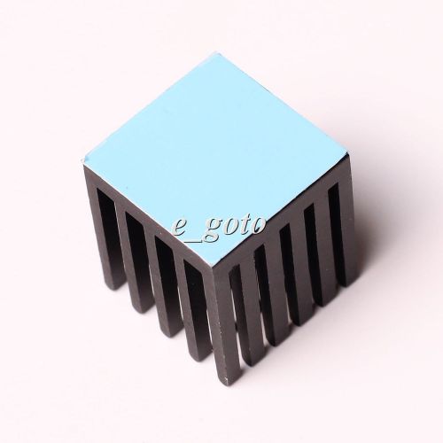 IC Heat sink Aluminum 22X22X25MM 22*22*25MM Cooling Fin 3M8810 ADHESIVE