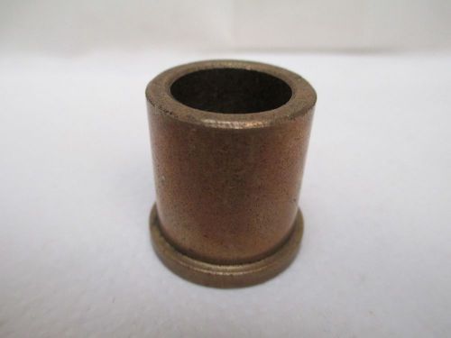 NEW NO NAME BRASS BRONZE BUSHING 5/8&#034;ID 7/8&#034;OD 1&#034;FLANGE FLANGED OD 1&#034;WIDTH