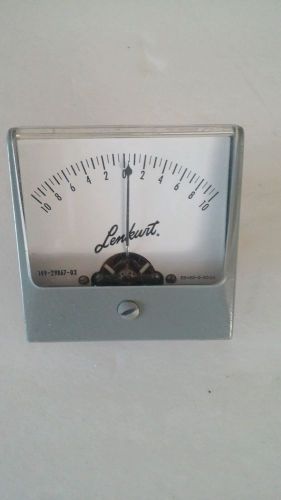 SIMPSON LENKURT 50UA 50-0-50UA AMMETER METER 149-29867-03