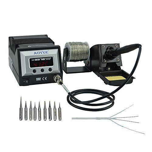 Aoyue 9378 60 watt programmable digital soldering station - esd safe, includes for sale