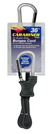 BUNGEE CORD,36&#034; W/CARABINE HK