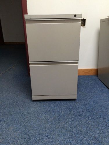 Meridian 2 drawer file cabinet, with locks, with rollers for sale