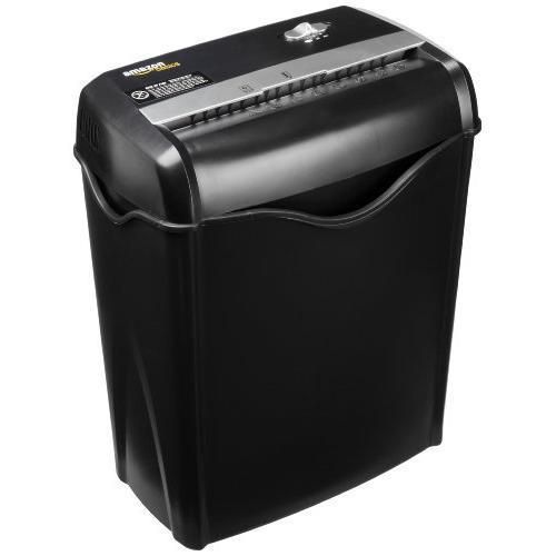 AmazonBasics 6-Sheet Cross-Cut Paper and Credit Card Shredder New