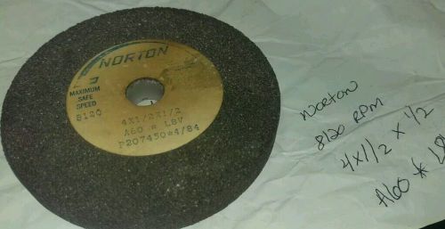 Norton  Grinding Wheel 4 x 1/2 x 1/2 8120 RPM A60-L8V