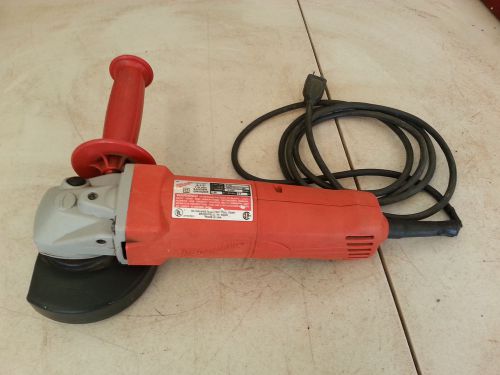 MILWAUKEE 4 1/2&#034; 115mm Sander Grinder Cat No. 6148 Heavy Duty Corded