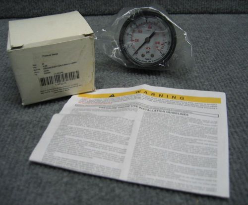 NEW GRAINGER (1) 4FLH6 1 4FLH6 14FLH6 2&#034; PRESSURE GAUGE GAGE LIQUID FILLED