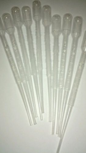 10pcs 2ml Disposable Plastic Graduated Dropper Transfer Pipette Pipets US Seller