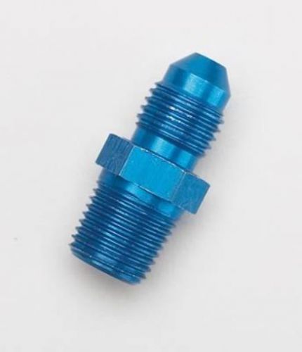 NOS 17950NOS Blue Anodized Aluminum Straight -3AN Flare to 1/8&#034; NPT Fitting